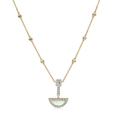 Classic Qamareya mother of pearl necklace